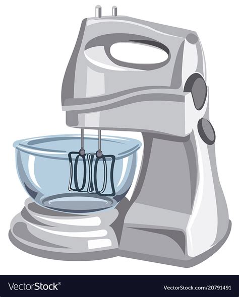 Electrical Food Mixer Royalty Free Vector Image