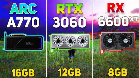 Intel Arc A Vs Rtx Vs Rx Xt Gaming Benchmark Test In