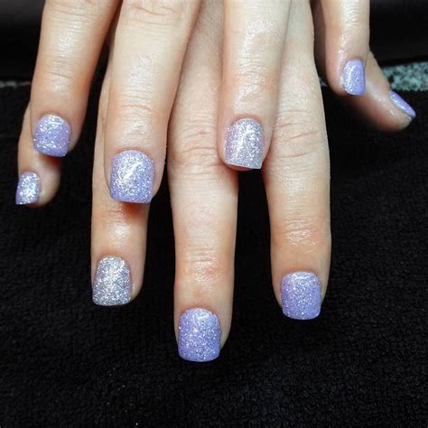 Purple Glitter Dipping Powder Nails Valerie Hassett Hassettv On Instagram “beautiful Purple