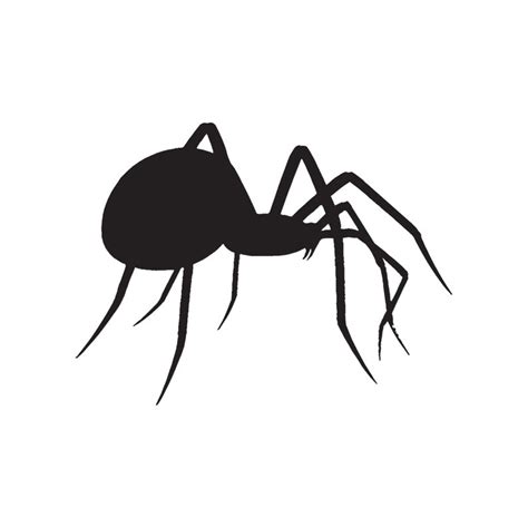 Spider Black Widow Vinyl Decal Sticker 3 Sizes 9 Solid Etsy