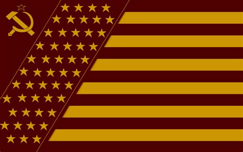 Communist United States Flag By Americantitan On Deviantart