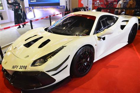 Ferrari F8 At Manila International Auto Show In Pasay Philippines