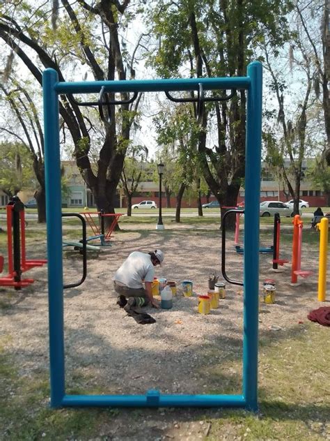 Ramallo Puesta En Valor De La Plaza Jos Mar A Bustos