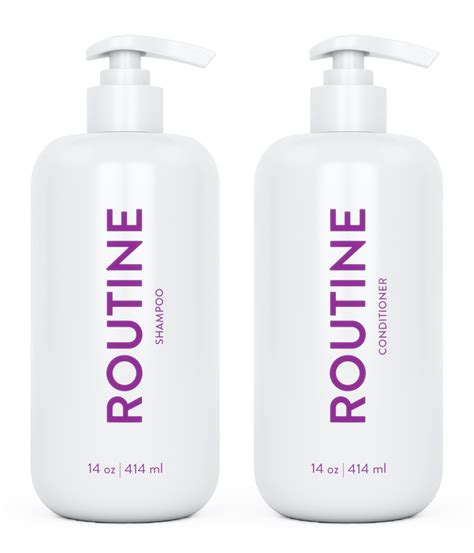 Shampoo And Conditioner Routine Care Extraordinary Hair