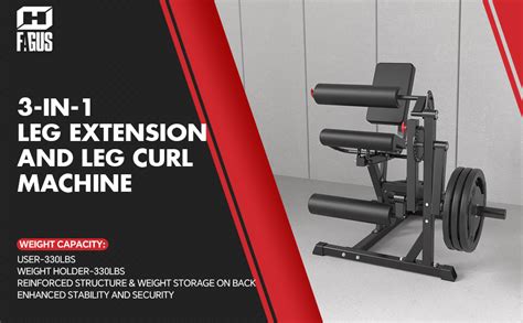 Amazon Fagus H Leg Extension And Leg Curl Machine Lower Body