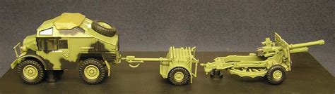 Morris C8 Quad Artillery Tractor With 25 Pounder Gun