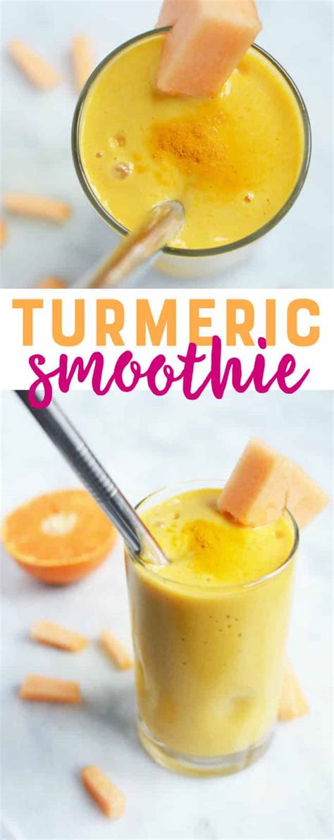 Turmeric Smoothie Recipe - Easy Turmeric Drink