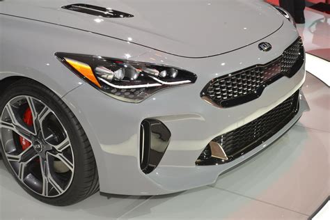 2018 Kia Stinger Looks Like A Porsche Panamera In Nardo Gray Paint