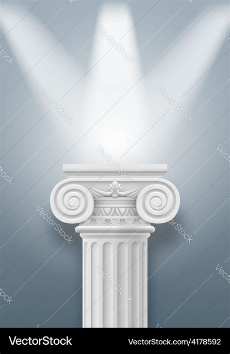 Column Royalty Free Vector Image - VectorStock