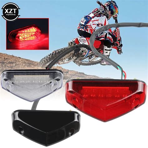 Universal V Dc Led Motorcycle Light Brake Stop Tail Light Drl