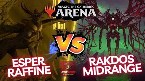 MTG Arena OTJ Standard Ranked Gameplay With Esper Raffine VS Rakdos