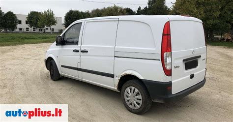 Mercedes Benz Vito Dalimis Naudotos Lengv J Automobili Ir