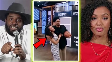 Corey Holcomb Destroys Malika Andrews For False Me Too Allegations On