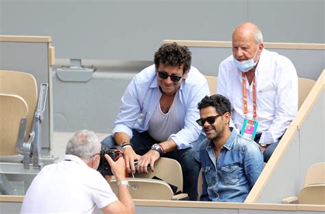 Photo Fou Rire Dans La Tribune De Roland Garros Jamel Debbouze Fait