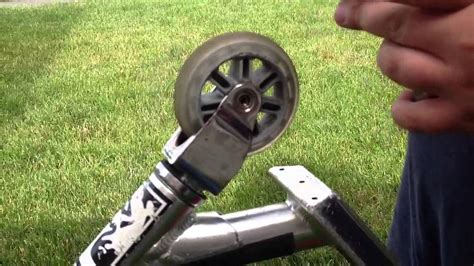 How To Install Pegs On A Scooter Youtube