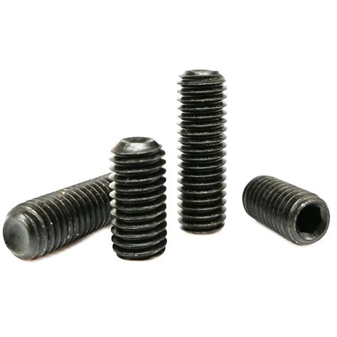 Headless Cup Point Set Screw M M M M M M Carbon Steel Hex Socket