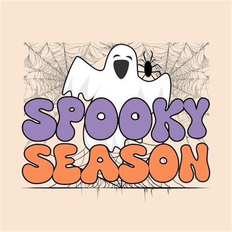 Premium Vector Spooky Season Retro Halloween Sublimation Tshirt