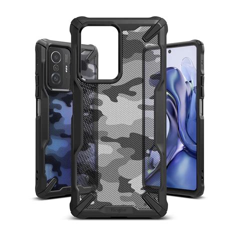 Ringke Fusion X Design Xiaomi 11T 11T Pro Skal Camo Black