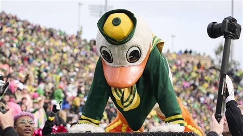 Oregon S Mascot Does 546 Push Ups During Season Opening Shellacking Of