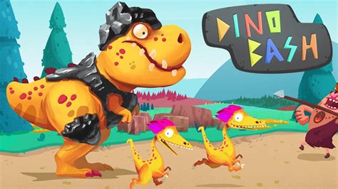 Dino Bash Dinos V Cavemen Android Gameplay 1 YouTube