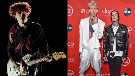 Yungblud Machine Gun Kelly And Travis Barker Fight Off Zombies In Video