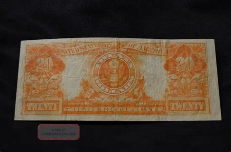 1922 Gold Certificate Vf Solid Note,