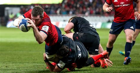 Munster 10 3 Saracens Peter OMahony Scores Only Try In Hard Fought