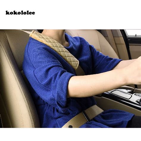 Aliexpress Buy Kokololee Artificial Fur Car Seat Belt Cover