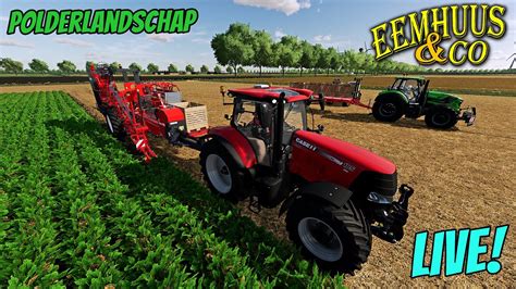 GROENTE OOGST Polderlandschap LIVE Farming Simulator 22 Eemhuus