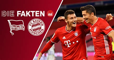 5 Zahlen And Fakten Zu Hertha Bsc Fc Bayern