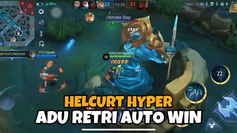 HELCURT SI PENCURI RETRI MAU AUTO WIN ADU RETRI PAKE HYPER HELCURT