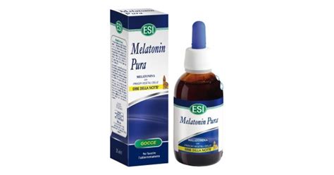 Melatonin Pura Mg Con Erbe Integratore Esi Sonno E Relax Gocce Ml