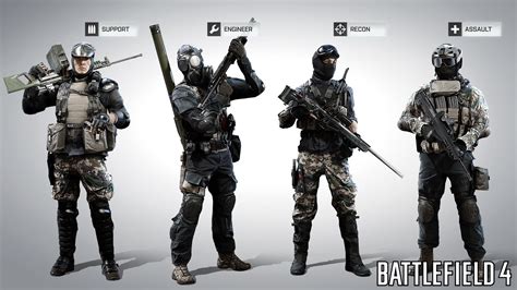 Battlefield 4 Characters