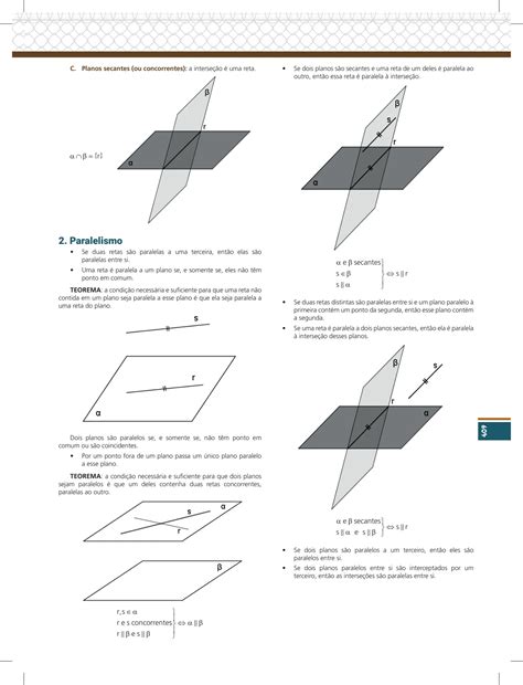 MatemÁtica • Fundamentos Da Geometria Espacial