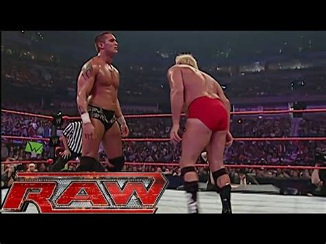 Randy Orton Vs Ric Flair Raw Jun Youtube