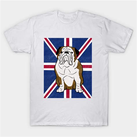 British Bulldog Union Jack T For English Bulldog Owner British