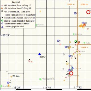 Zones B and C-seismicity June 2015-May 2017 | Download Scientific Diagram