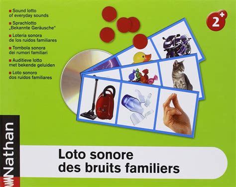 Loto Sonore Des Bruits Familiers Collectif Amazon Be Jouets