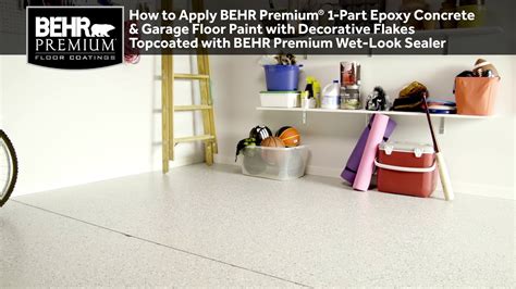 Behr 1 Part Epoxy Garage Floor Paint Reviews | Dandk Organizer