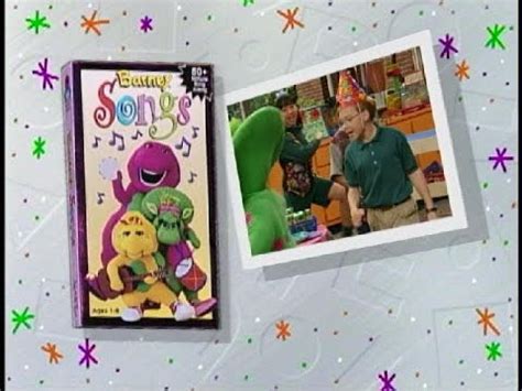 Barney Barney Songs Trailer DVD Version YouTube