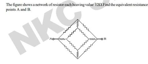 Answered The Figure Shows A Network Of Resistor Each Heaving Value