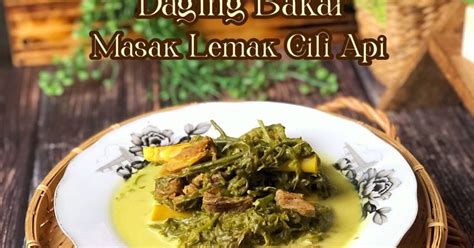 Resipi Daging Bakar Masak Lemak Cili Api Oleh Salina Jalaludin Cookpad