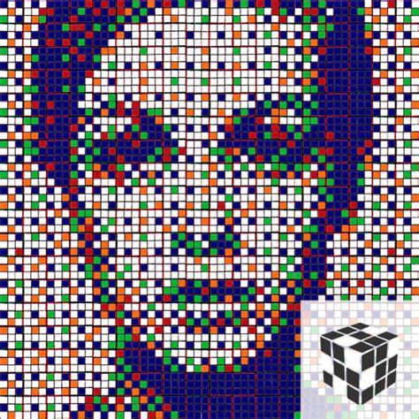 Rubik S Cubes Portraits Archives Portraits Stuff