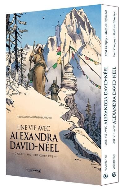 Livre Une vie avec Alexandra David Néel coffret tomes 1 2 écrit