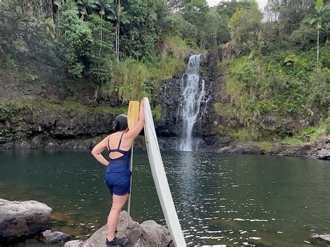 Kulaniapia Falls In Hilo A Waterfall In Hawaii You Can Swim In