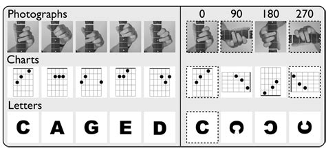 The Left Side Shows Visual Formats Photograph Chart Letter For Each Download Scientific