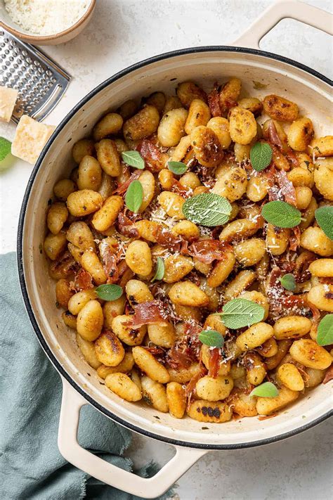 Lemon Butter Gnocchi With Crispy Prosciutto The Savory Cipolla