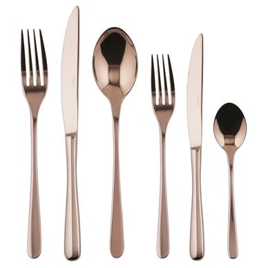 Cutlery Set Sambonet Taste Pvd Copper Piece Cookwarestore