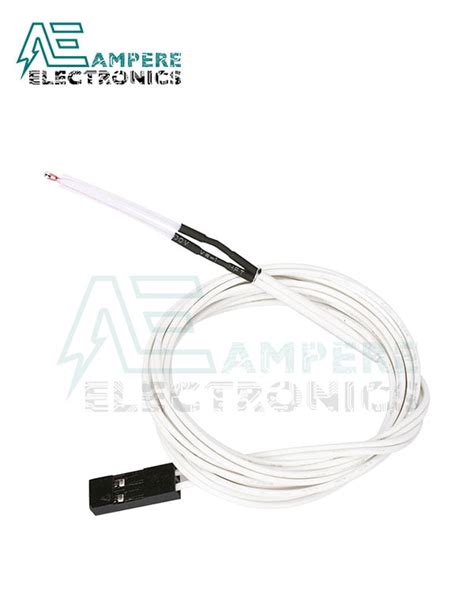 100K Ohm NTC Thermistors Temperature Sensor With Cable For 3D Printer