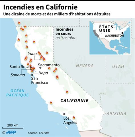 Les Incendies En Californie Continuent De Sétendre Challenges